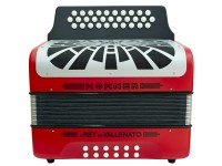 Hohner El Rey del Vallenato Vermelho Hohner El Rey del Vallenato Vermelho